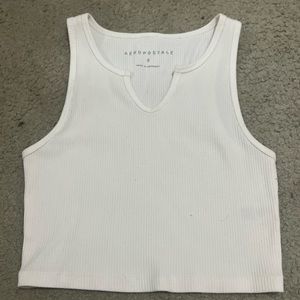 Aeropostale Women’s White Crop Top